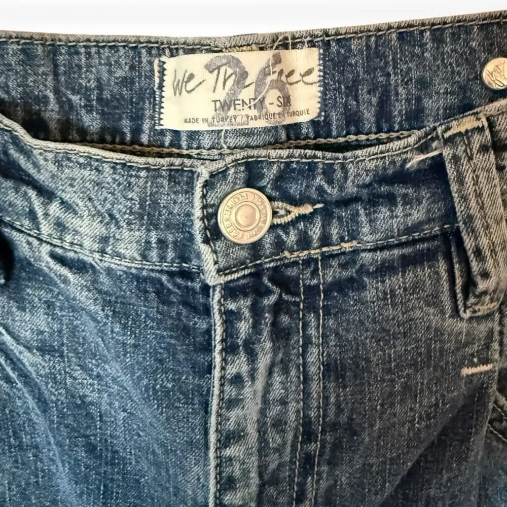 Free People We The Free Luca Super Slouch Pleated Jeans